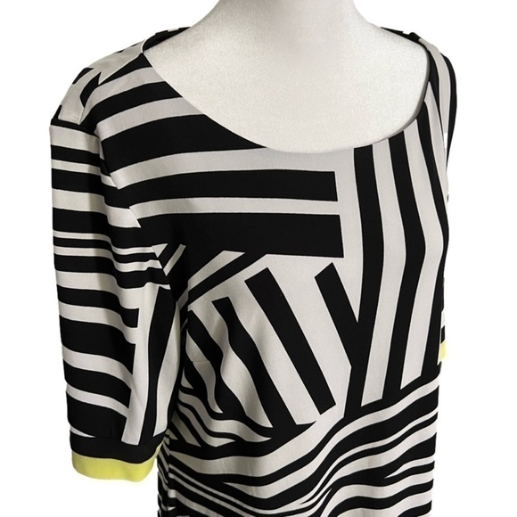 Madison Leigh (Madisonleigh) Striped Dress With Lining (Sz 16) - Picture 3 of 13